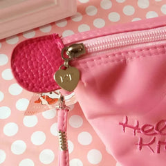 Makeup Bag Pen Bag Girl Storage Bag Cartoon Kawaii Large Capacity Waterproof PU Handbag Gift