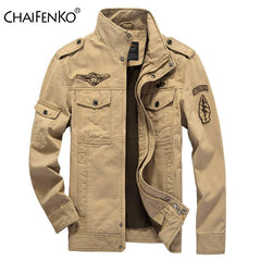 Men Bomber Jacket 2024 Spring Autumn New Cotton Army Tactics Military Coat Mens Brand Outwear Fashion Casual Outdoor Jacket Men
