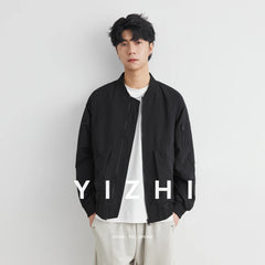 Bomber Jacket Men Spring And Autumn Fashion Brand Men's Spring Cargo Jacket Men's Top Windproof Men's Bomber Jacket Casual