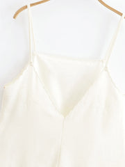 Women's clothing 2025 summer new fashion sexy hot girl hollow embroidered suspender dress