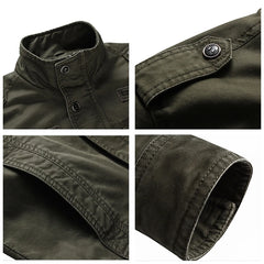 Men Bomber Jacket 2024 Spring Autumn New Cotton Army Tactics Military Coat Mens Brand Outwear Fashion Casual Outdoor Jacket Men