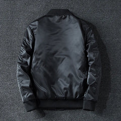New Mens Bomber Jacket Coat Male Reversible Jacket Embroidery Oversized Casual Jacket Streetwear Men Clothing 7XL A5FB3