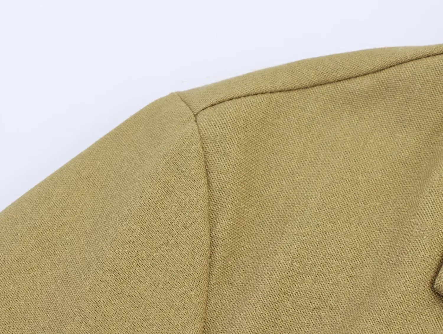 Women's clothing 2025 early autumn new fashionable casual temperament linen short suit jacket versatile