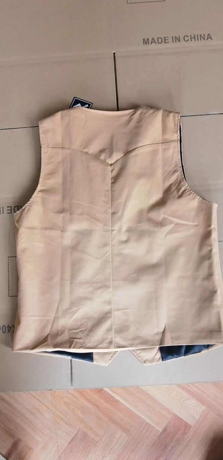 Men's Tank Top V-neck solid Multi Pocket Military Vest Reporter Photography Cardigan Outdoor Motorcycle Vest Men's jacket coat