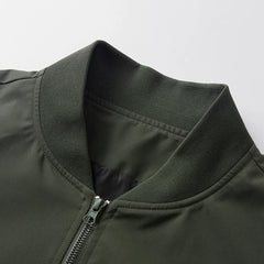 Men's Bomber Jacket Fashion Stylish Lightweight Windbreaker Spring Fall Casual Jackets for Men Outdoor Mens Coats