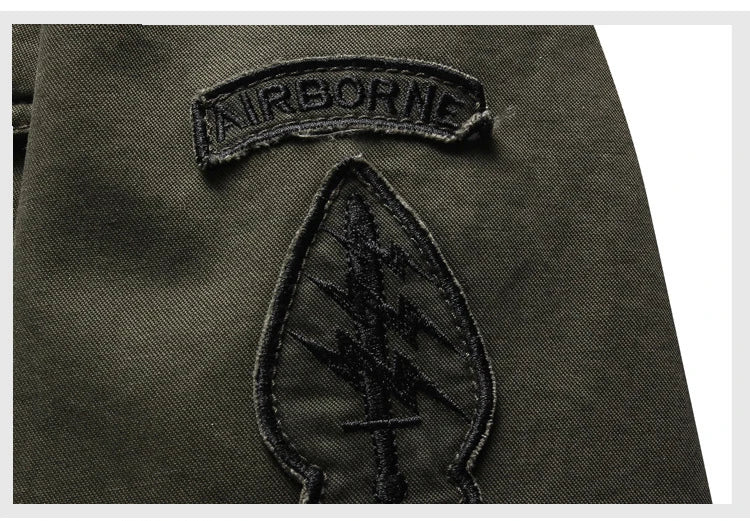 Men Bomber Jacket 2024 Spring Autumn New Cotton Army Tactics Military Coat Mens Brand Outwear Fashion Casual Outdoor Jacket Men