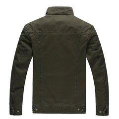Men Bomber Jacket 2024 Spring Autumn New Cotton Army Tactics Military Coat Mens Brand Outwear Fashion Casual Outdoor Jacket Men